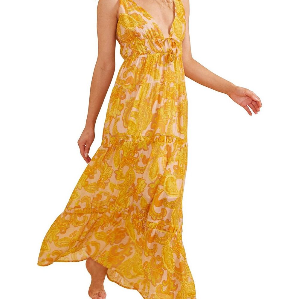 Minkpink blaise maxi dress